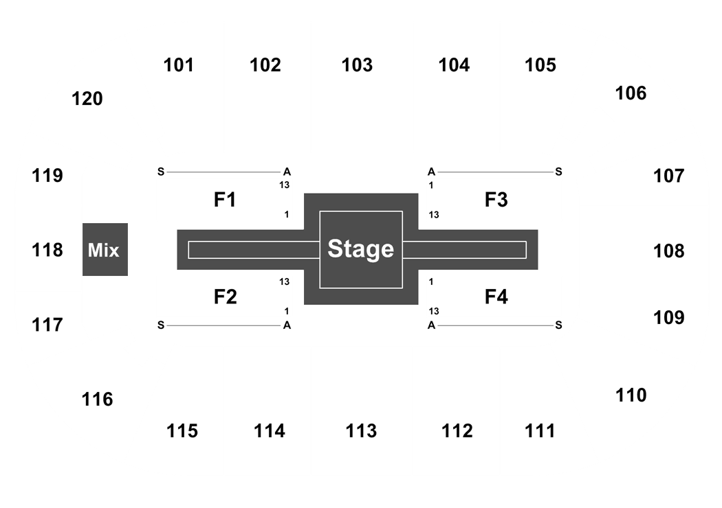 Agganis Arena Seating Chart Concert