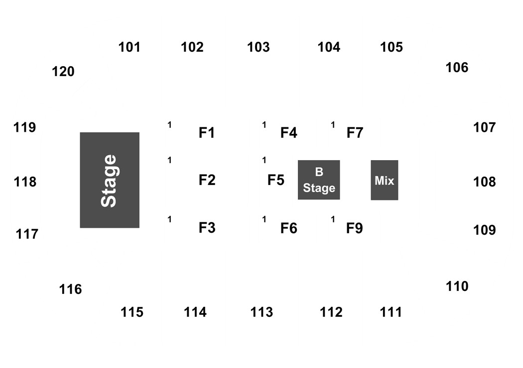 Agganis Arena Interactive Seating Chart