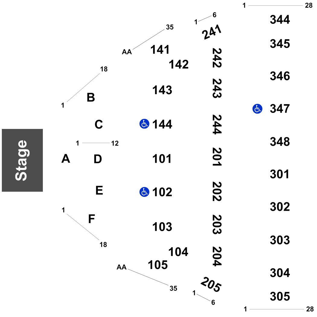 Illusions Theater Alamodome Seating Chart