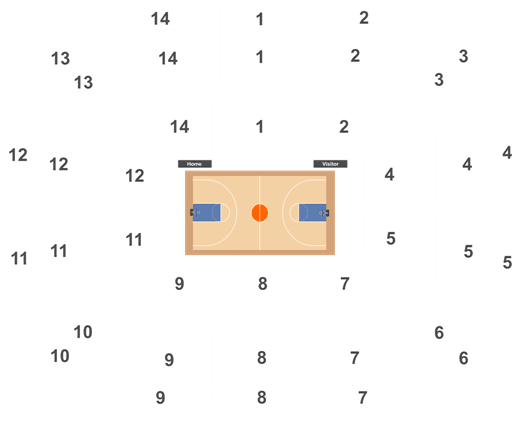 Hec Edmundson Pavilion Seating Chart