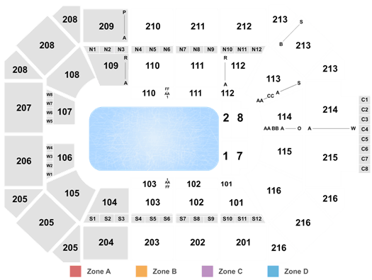 Allstate Arena Seating Chart Ed Sheeran