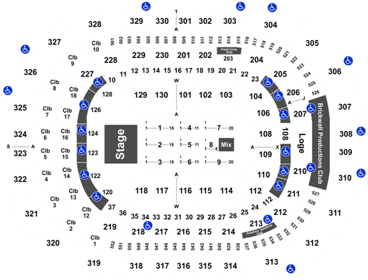 Amalie Arena Seating Chart Ufc