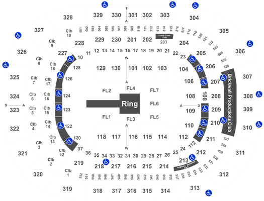 Amalie Arena Wwe Seating Chart