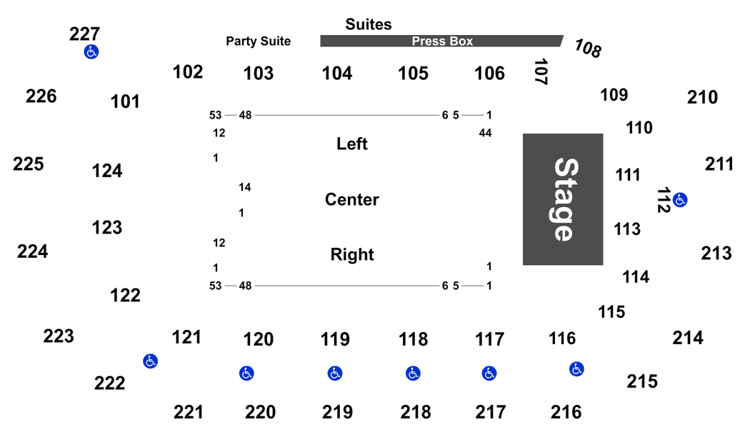 Amsoil Arena Concert Seating Chart