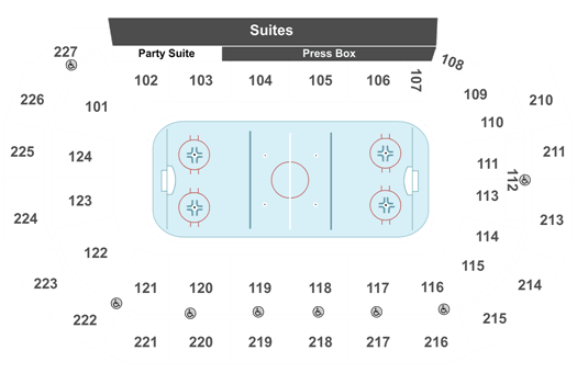 Amsoil Arena Hockey Seating Chart