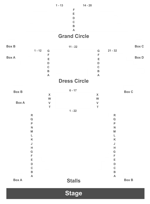 Apollo Theater Interactive Seating Chart