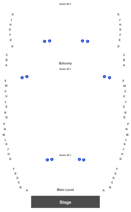 Ardrey Auditorium Seating Chart