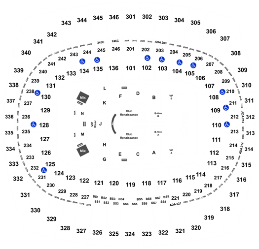 Breakdown Of The Arrowhead Stadium Seating Chart