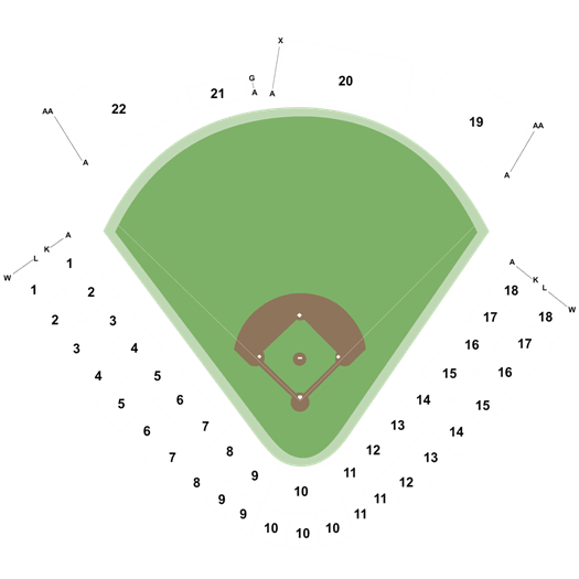 Softball Hall Of Fame Stadium Seating Chart