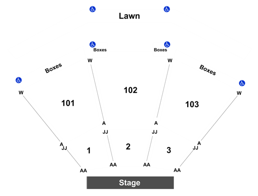 Ascend Amphitheater Seating Chart