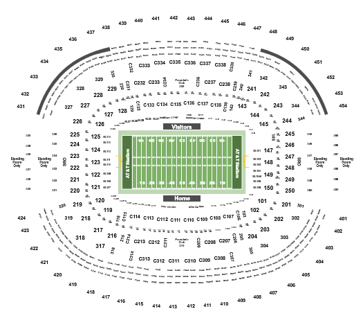 Dallas Cowboys vs. New England Patriots Tickets Sun, Oct 1, 2023 3:25 pm at  AT&T Stadium in Arlington, TX