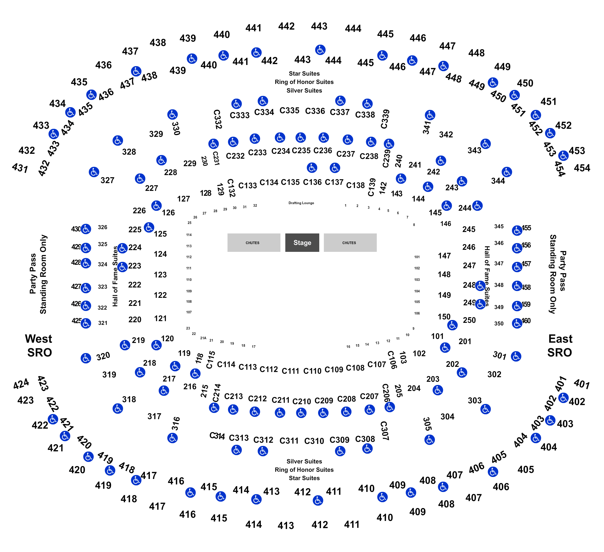 AT&T Stadium Seating 