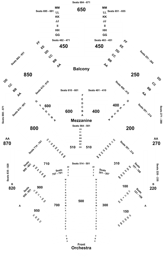 Anchorage Atwood Concert Hall Seating Chart