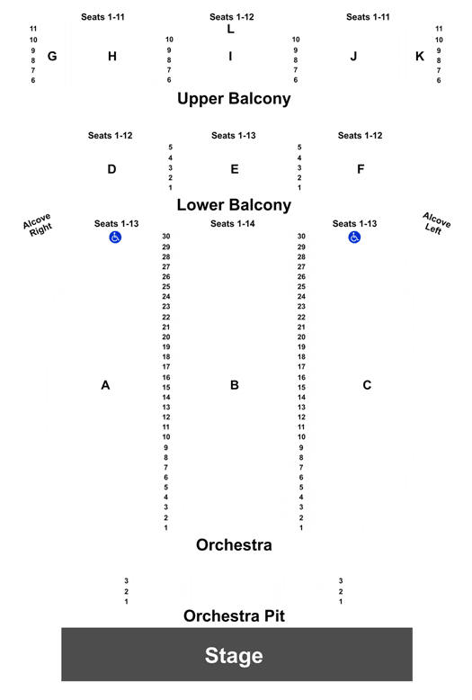 Fox Theater Bakersfield Seating Chart