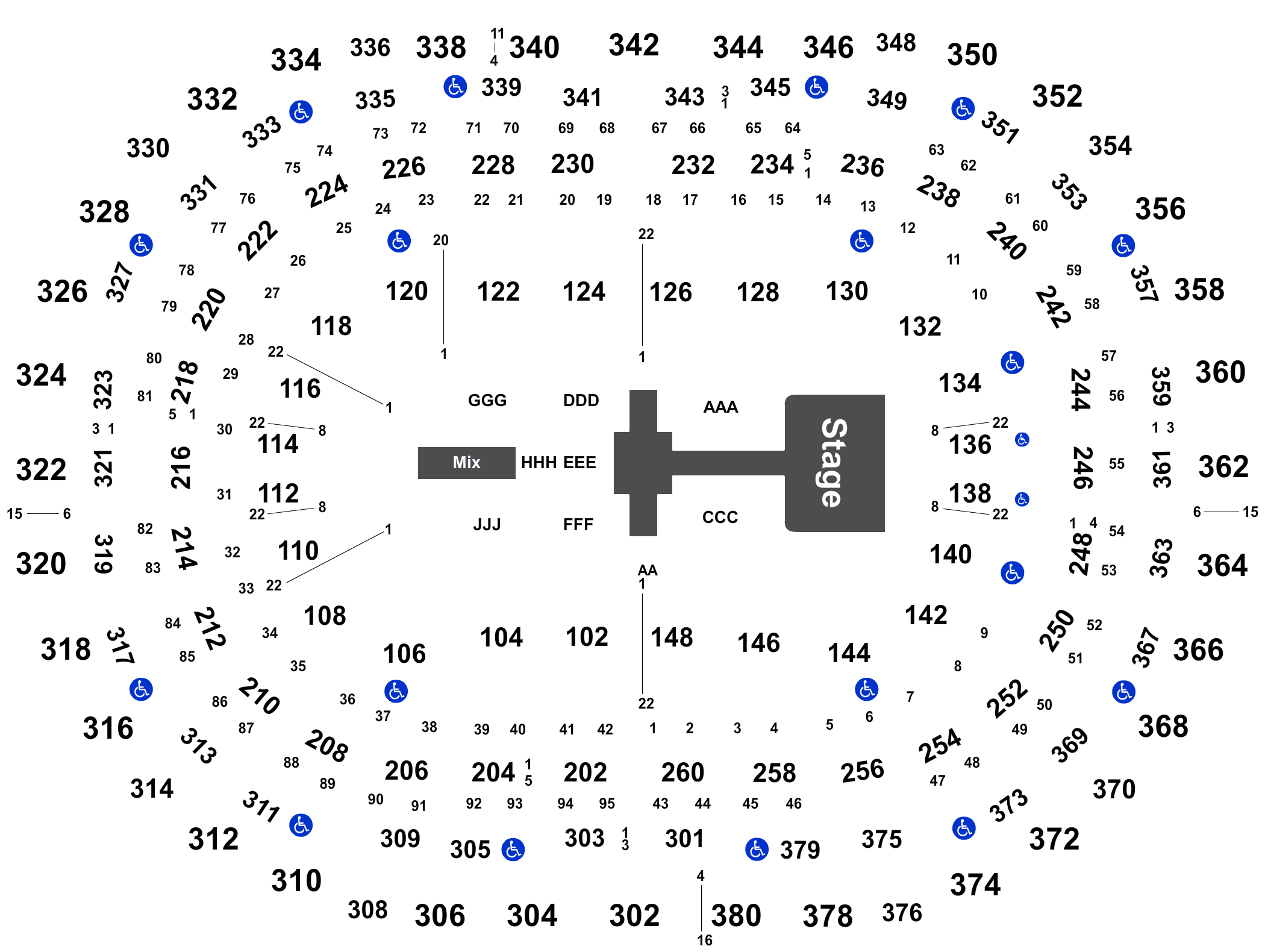 Learn about 127+ imagen ball arena seating chart with seat numbers In