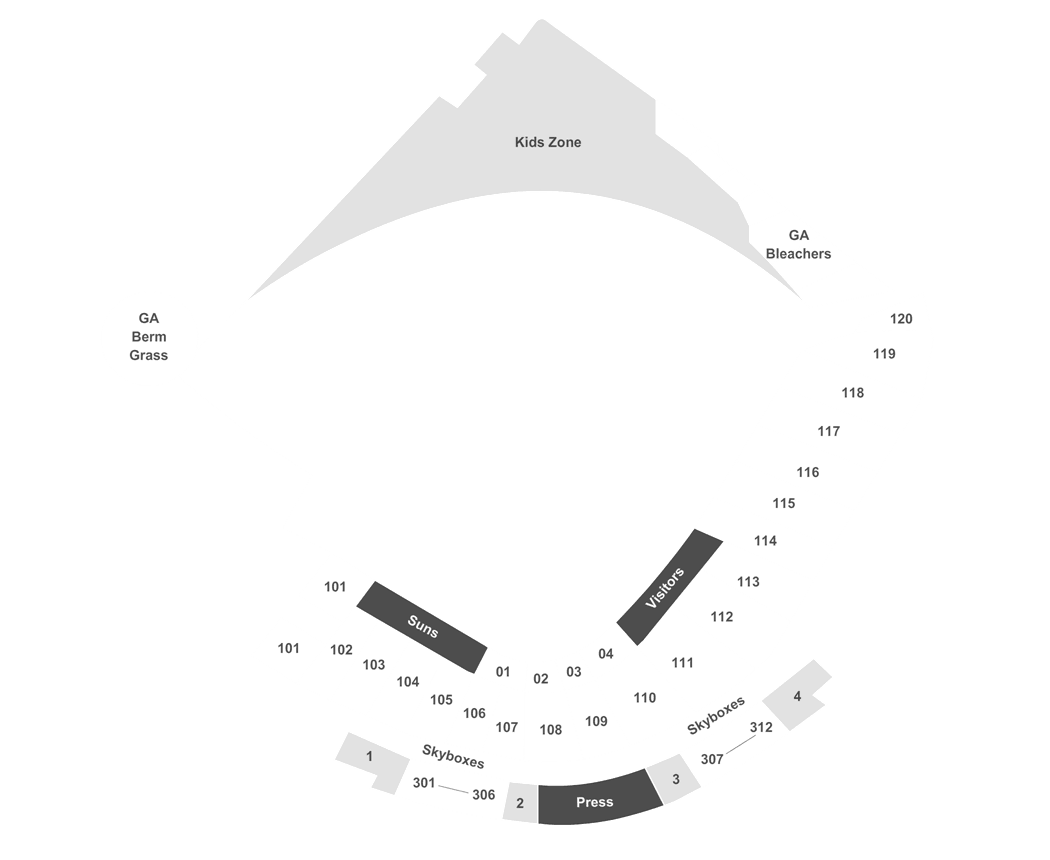 Jacksonville Jumbo Shrimp Stadium Seating Chart