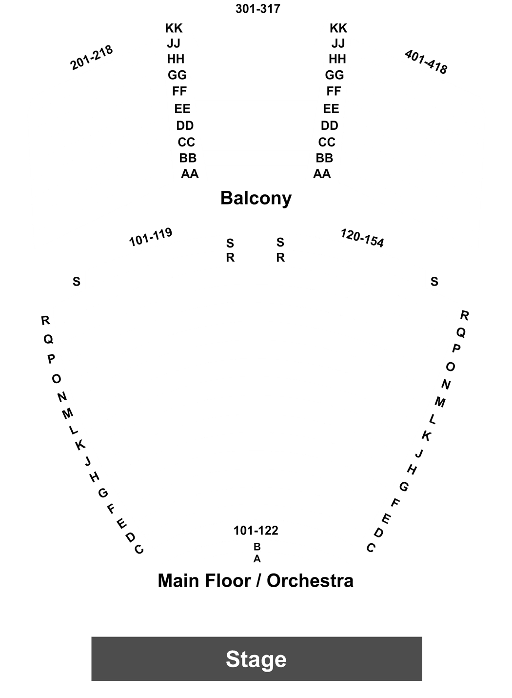 Walton Arts Center Seating Chart