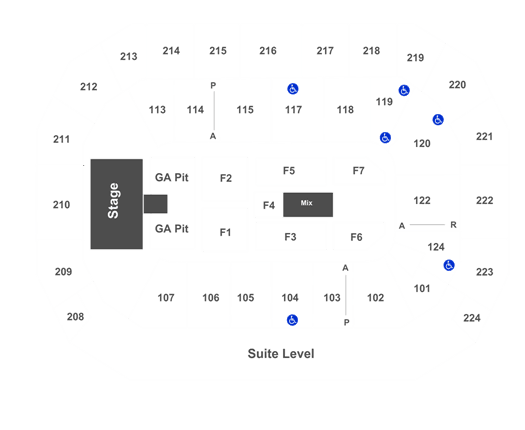 Seating Chart Baxter Arena
