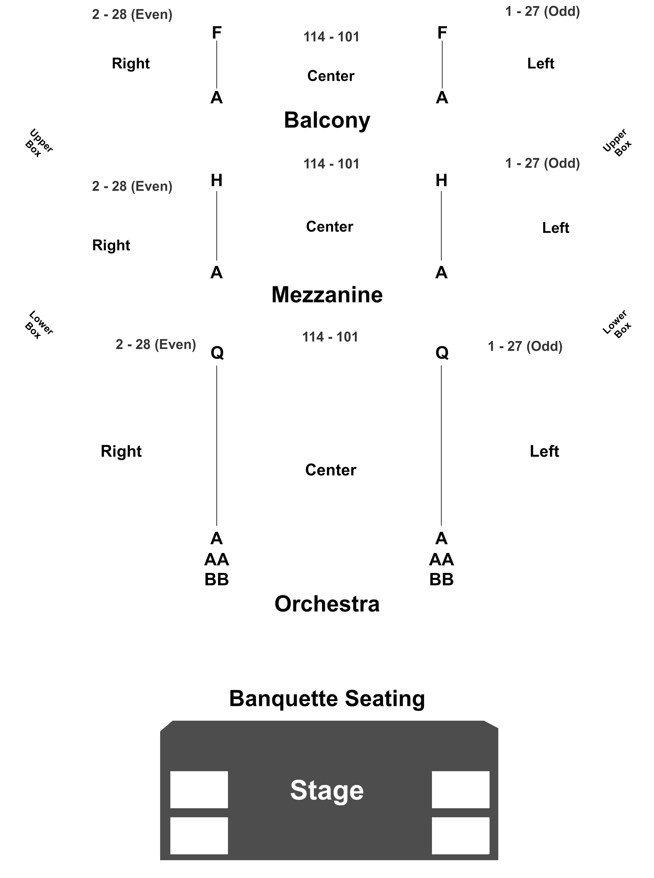 Belasco Theatre Seating Chart Network