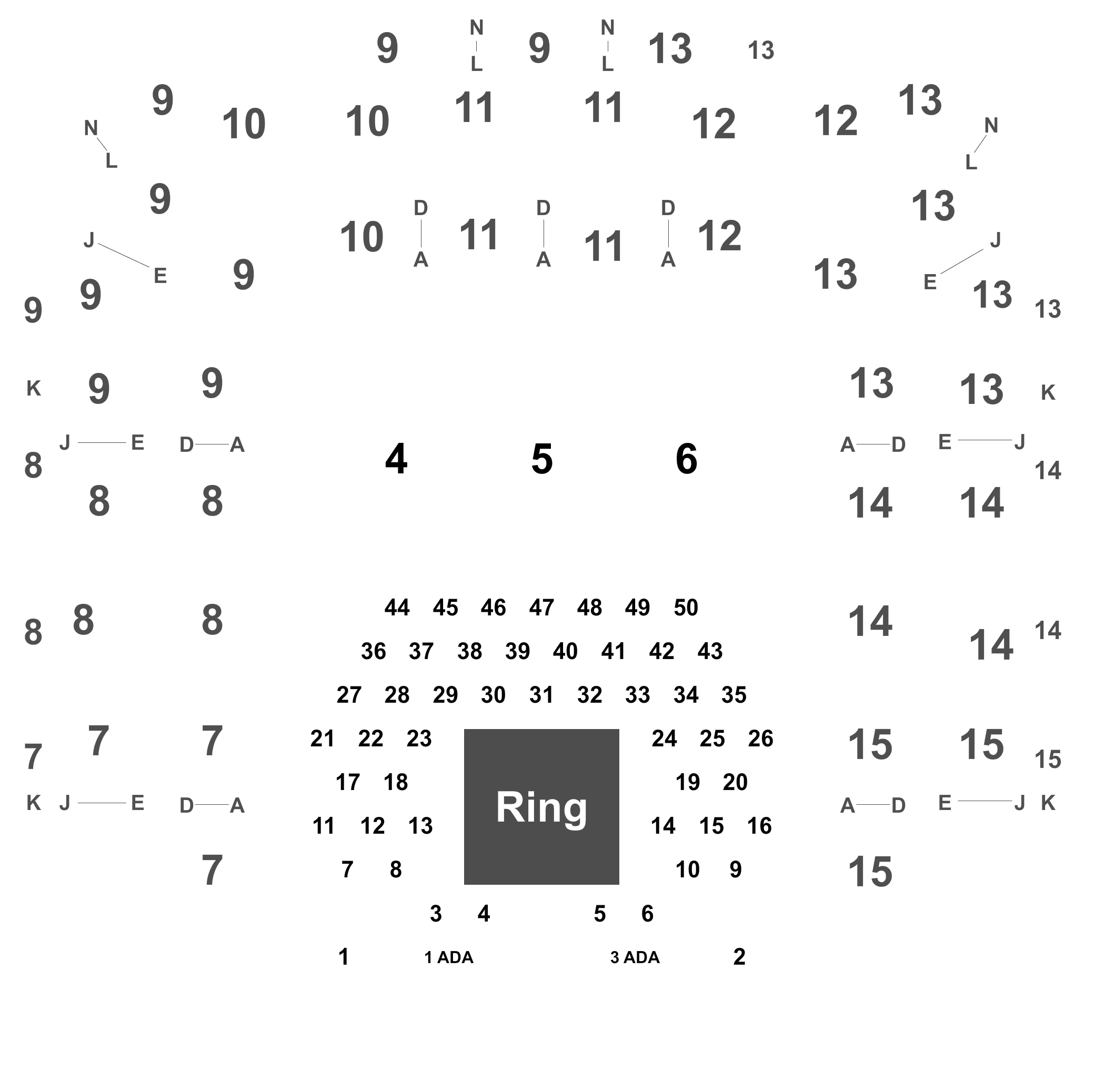 Learn about 75+ imagen bell auditorium seating chart with seat numbers