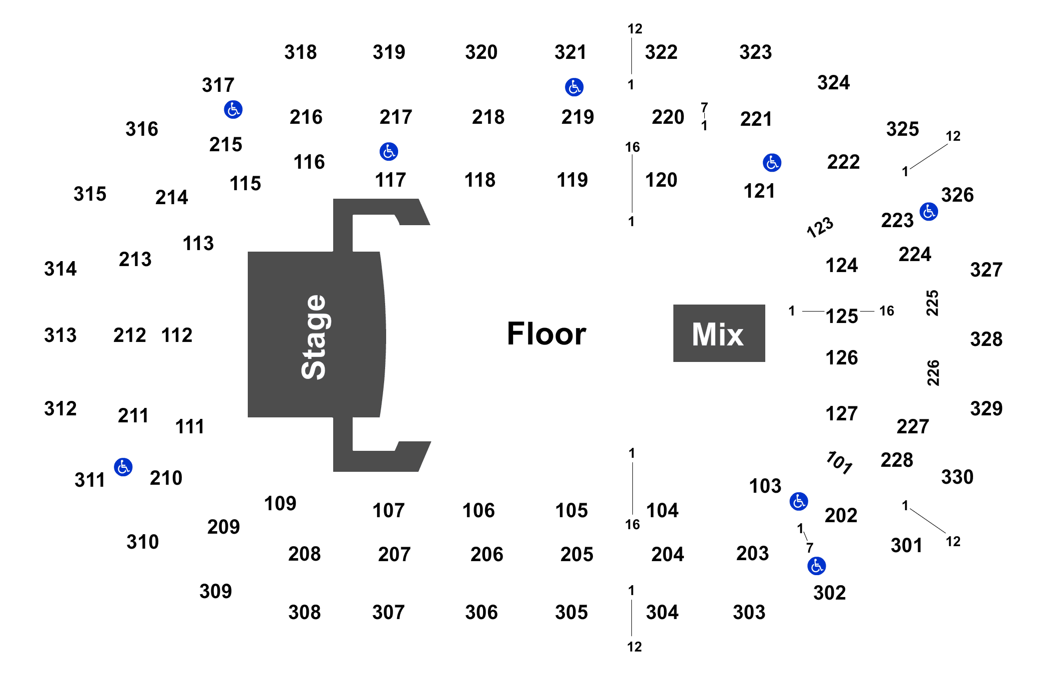 Bell Mts Place Interactive Seating Chart