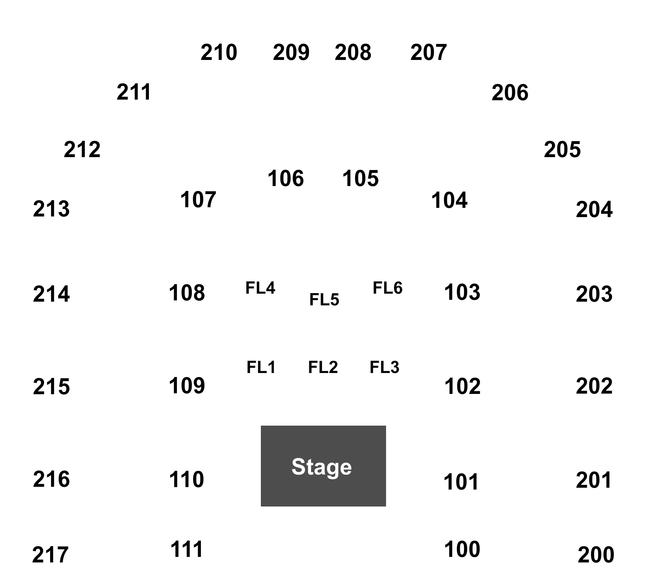 Bert Ogden Arena Seating Chart