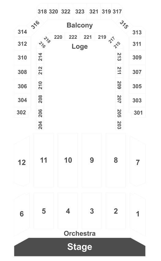 Bill Graham Civic Auditorium Seating Chart