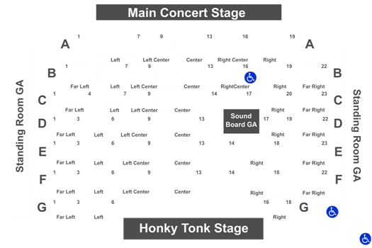 Billy Bob S Concert Seating Chart