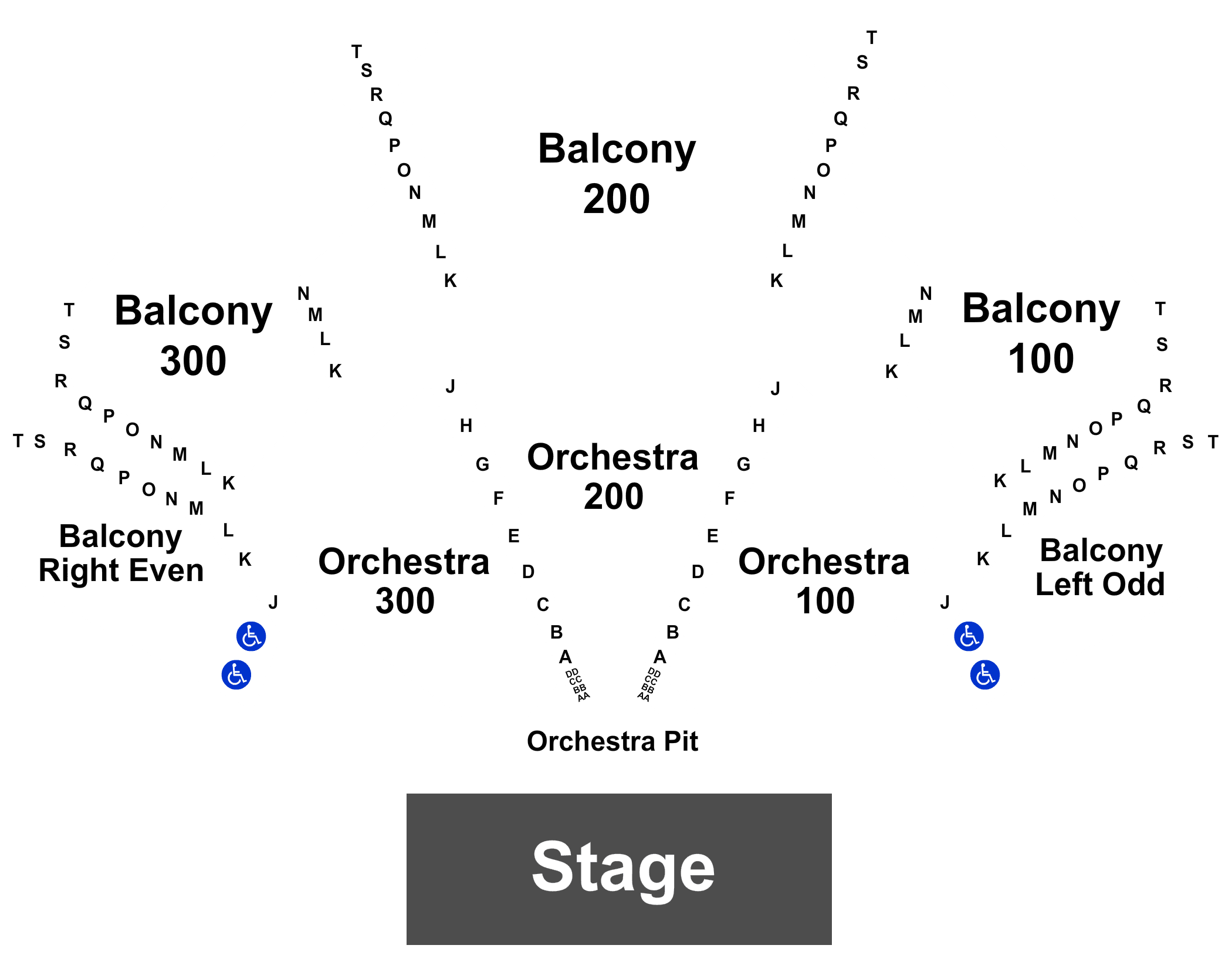 Bjcc Theater Seating Chart