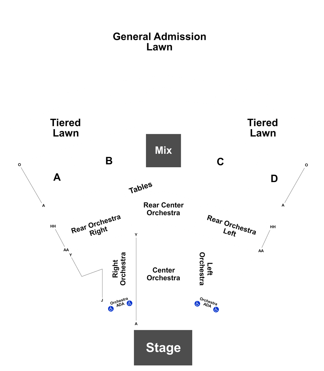 Bald Hill Amphitheatre Seating Chart