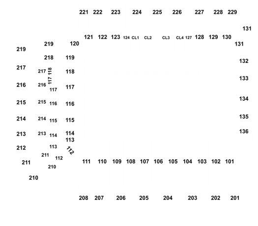 Bobby Dodd Seating Chart Rows