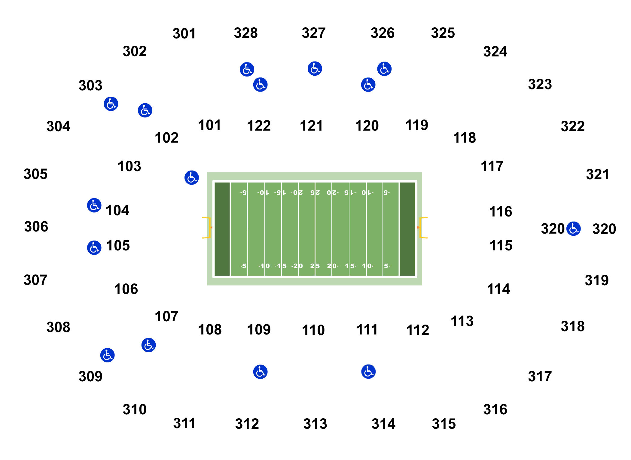 Learn about 133+ imagen bok center seating chart with rows and seat