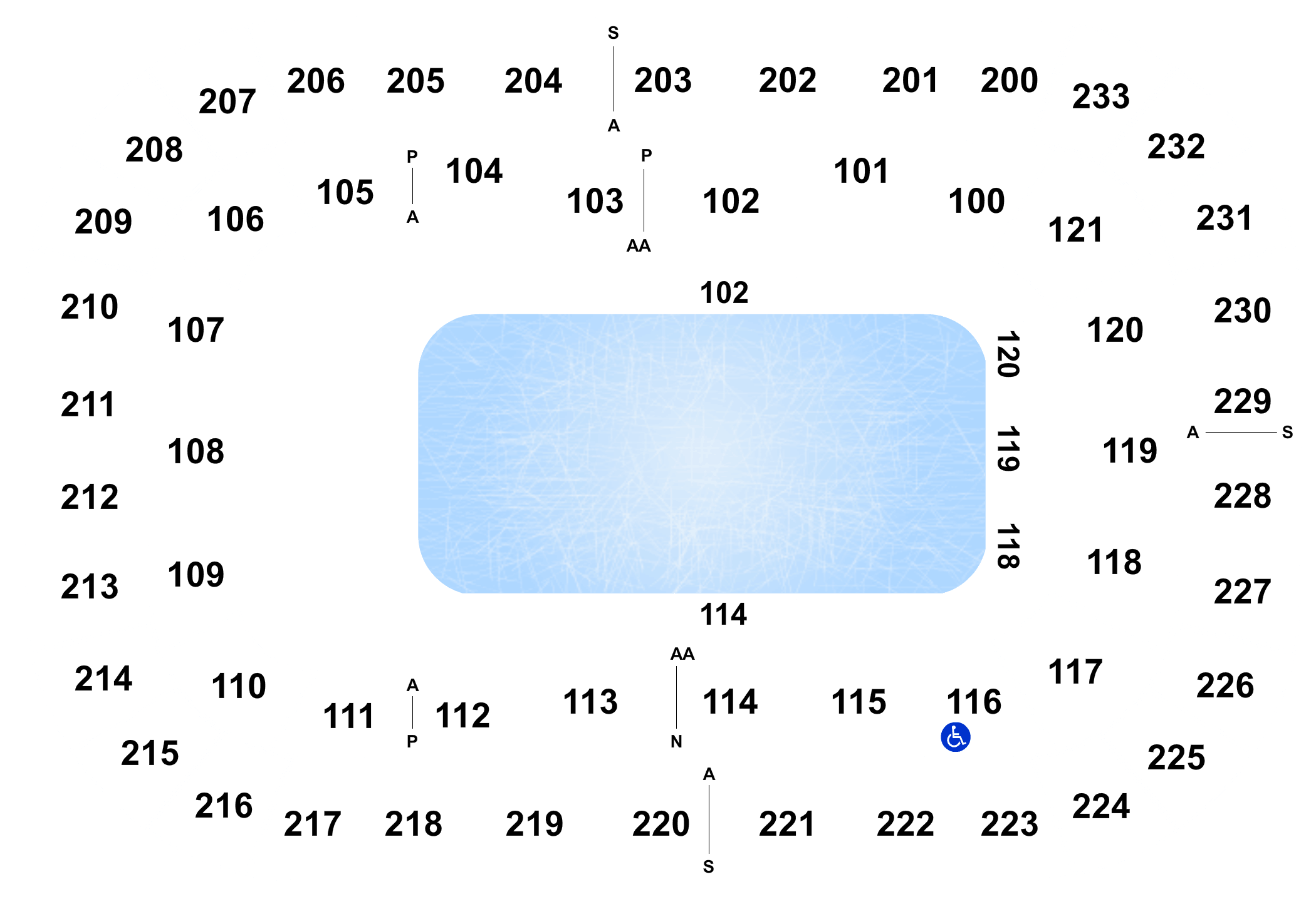 Bon Secours Seating Chart With Seat Numbers