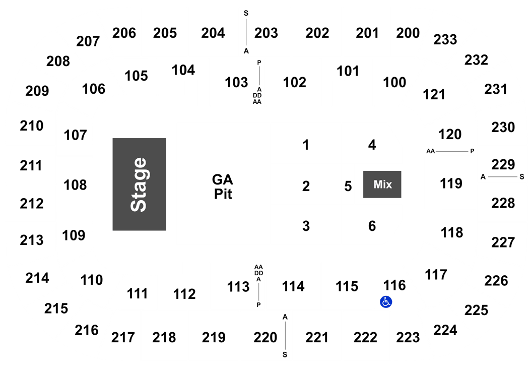 Bon Secours Wellness Arena Basketball Seating Chart