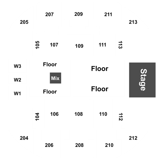 Brick Breeden Fieldhouse Concert Seating Chart