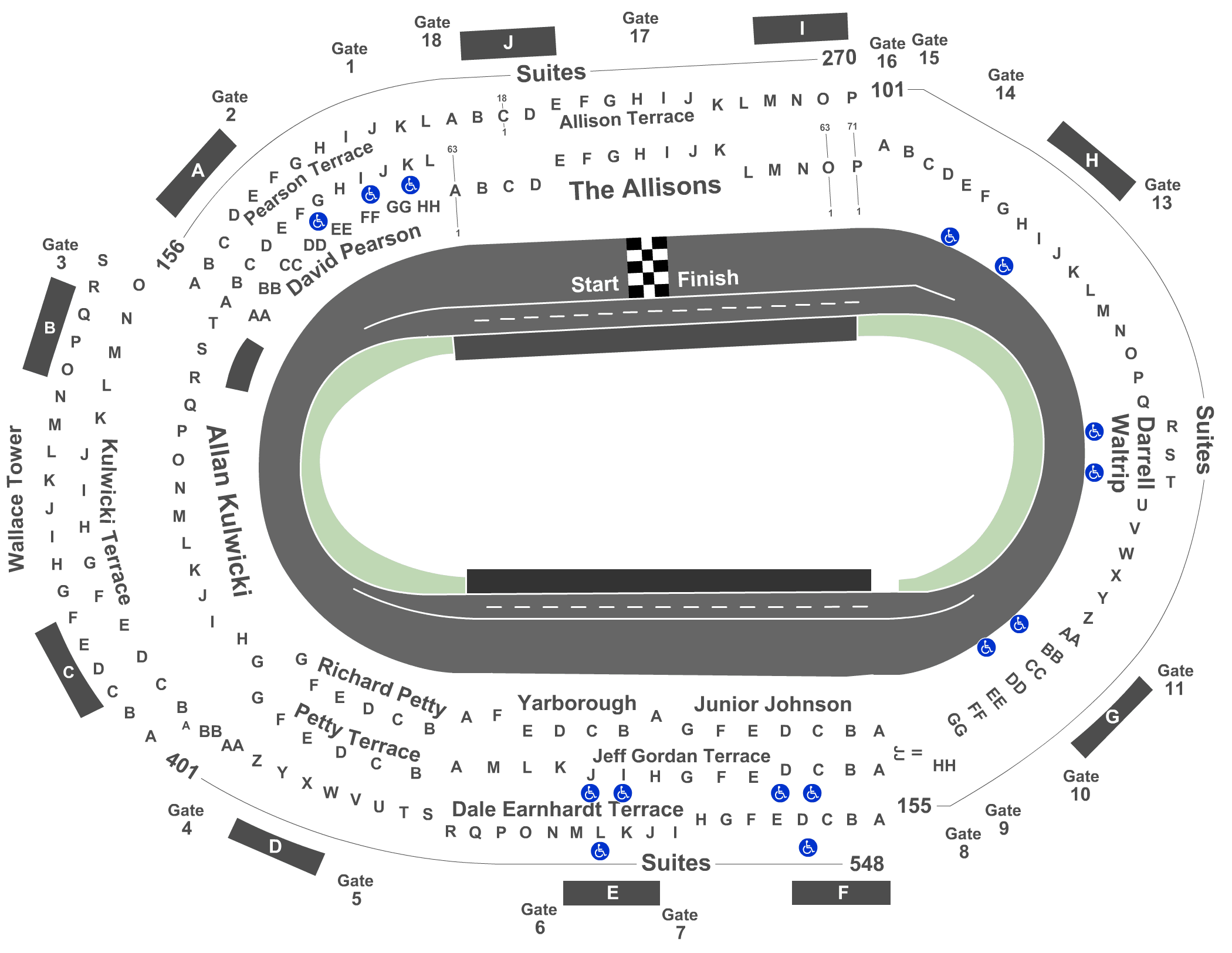Iowa Speedway Seating Chart Metallica