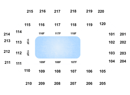Broadmoor World Arena Seating Chart With Rows