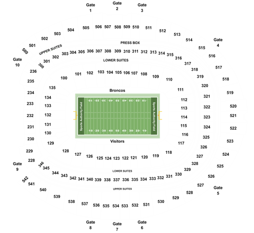 Denver Broncos vs. Kansas City Chiefs Tickets Sun, Oct 29, 2023 2:25 pm at  Empower Field At Mile High in Denver, CO