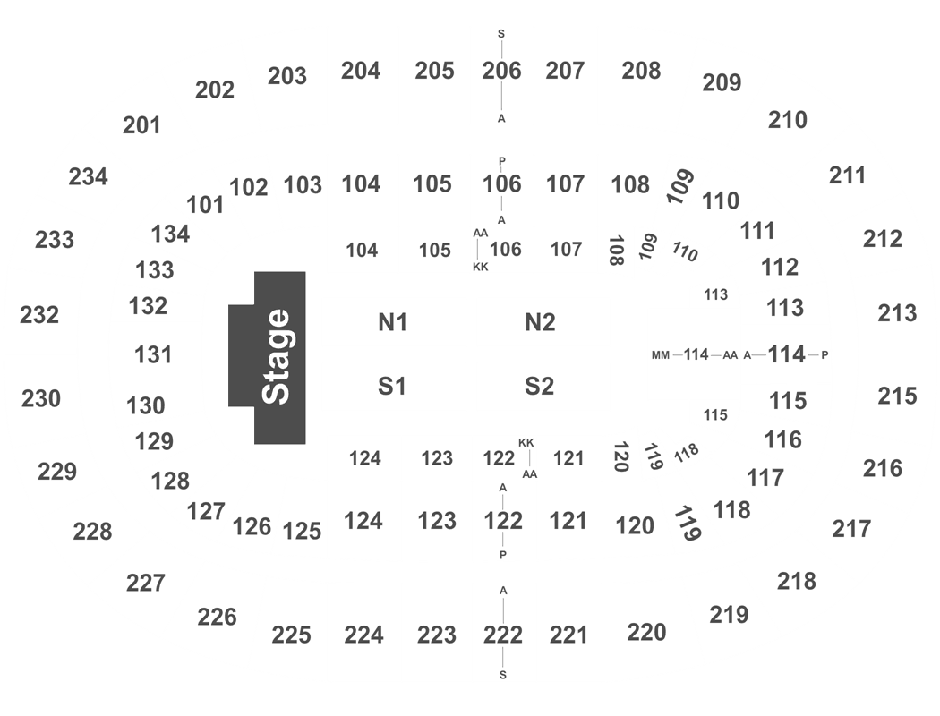 Bryce Jordan Center Seating Chart Rows