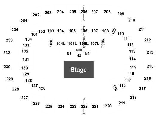 Seating Information  Bryce Jordan Center