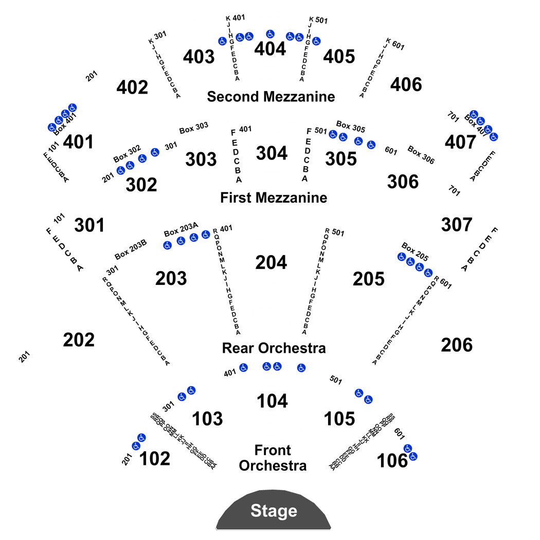 Caesars Palace Seating Chart Rod Stewart
