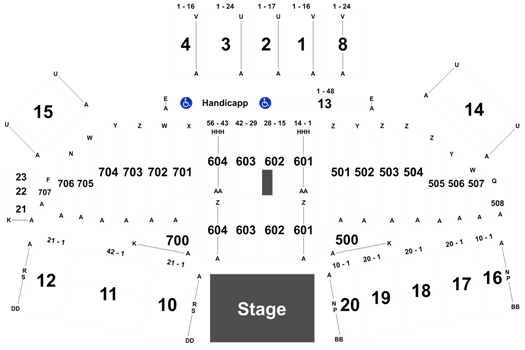 California Mid State Fair Concert Seating Chart