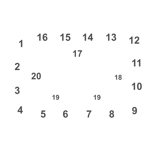 Cameron Indoor Stadium Interactive Seating Chart