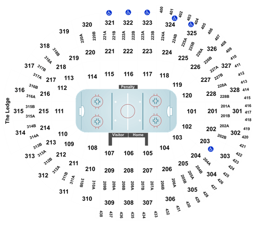 Ottawa Senators Interactive Seating Chart