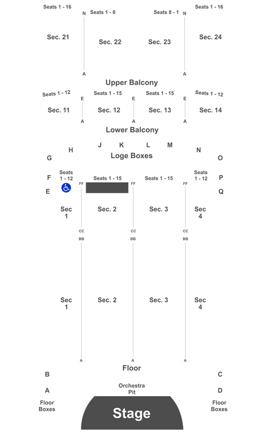 Capitol Music Hall Wheeling Wv Seating Chart