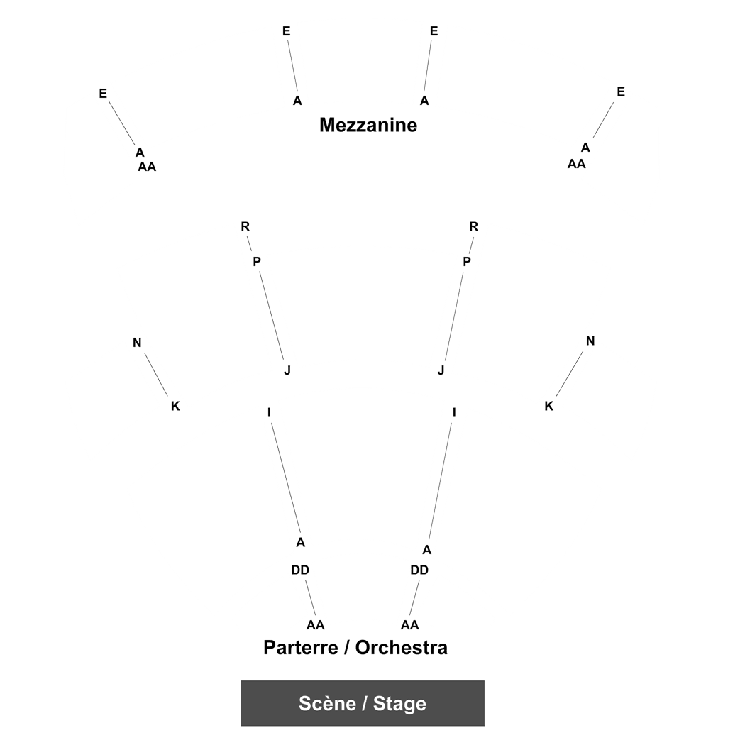 Theatre Du Casino Du Lac Leamy Seating Chart