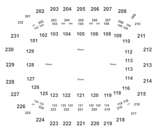 Chi Health Center Seating Chart With Rows
