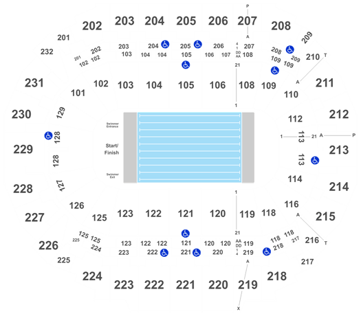 Chi Event Center Seating Chart