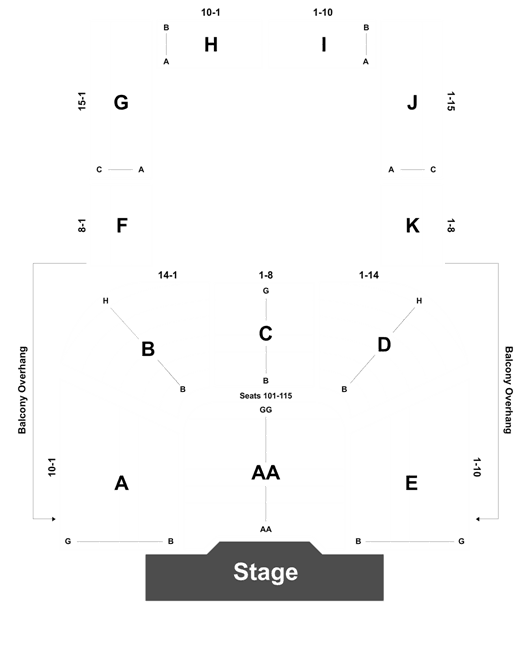 Blue Man Theater Vegas Seating Chart