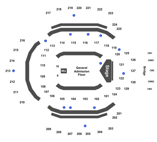 Seating Chart For Chase Center